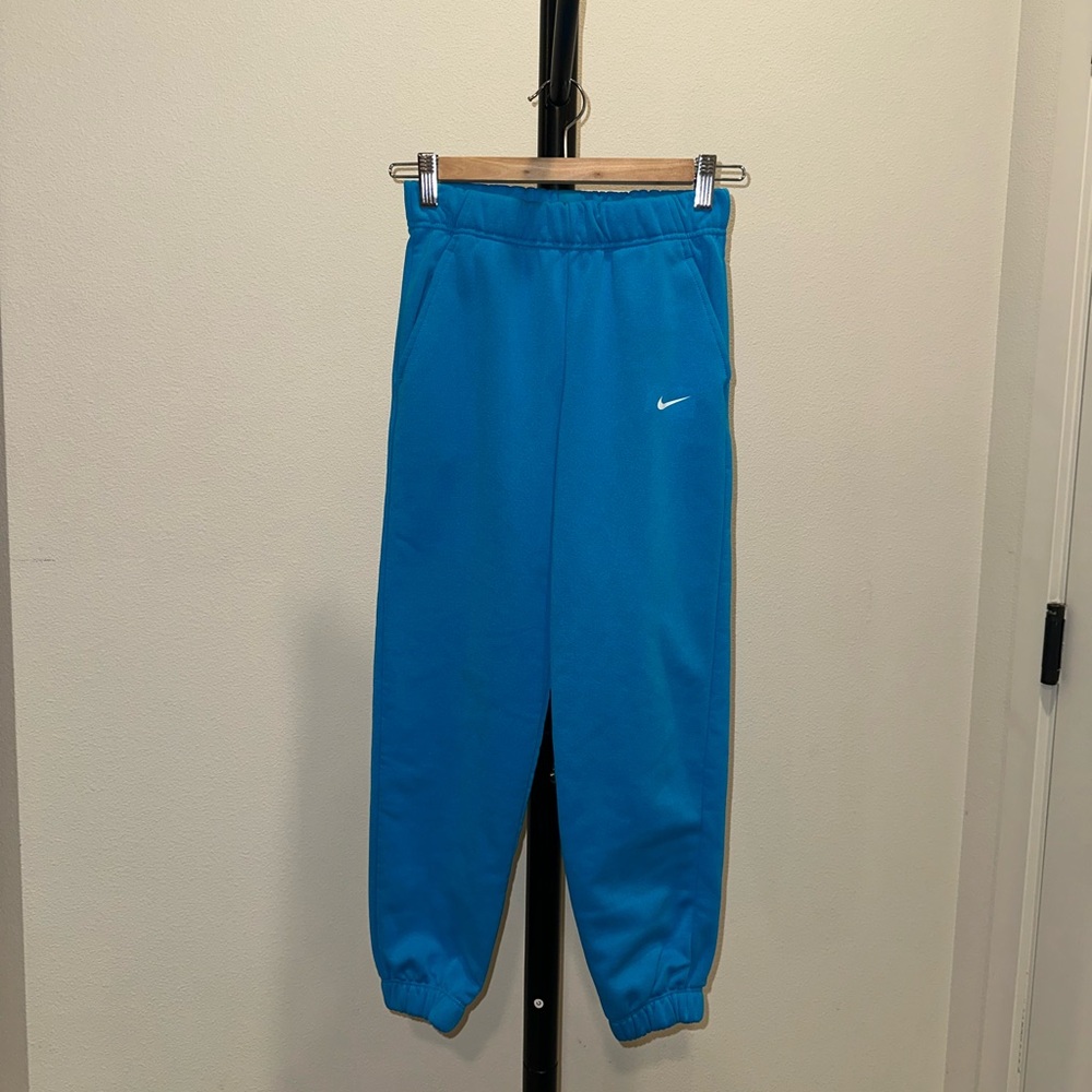 Nike Kids Vibrant Blue Joggers Size Small